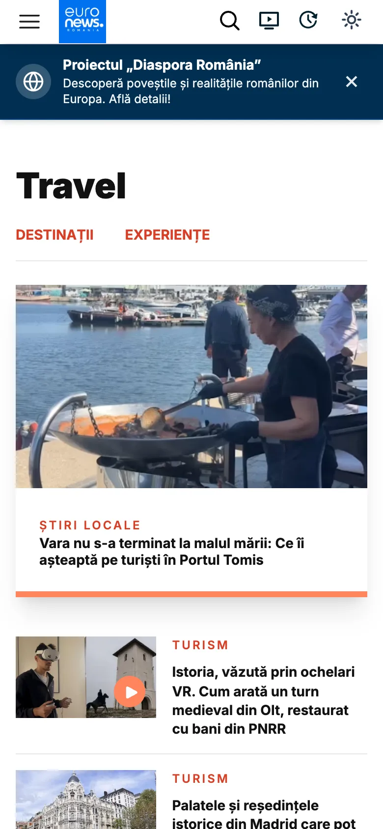 Euronews România pe telefon